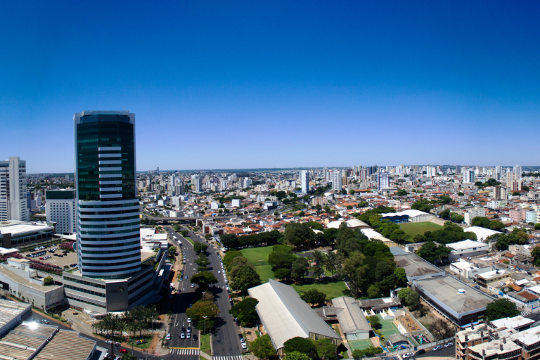 Foto da cidade e do ecossistema de inovação de Uberlândia