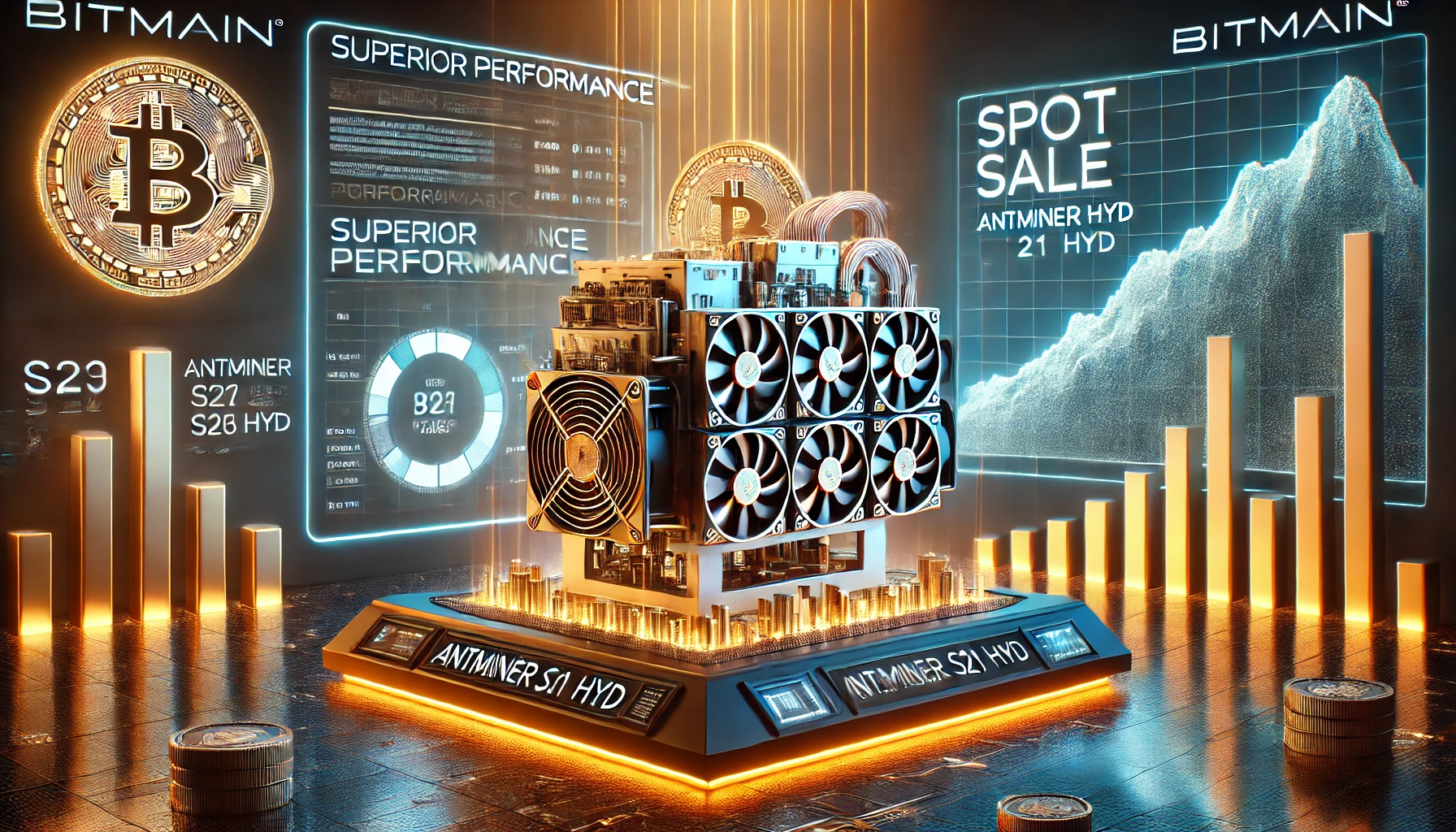 Bitmain Launches Spot Sale of ANTMINER S21 Hyd. with Superior Performance