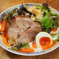 「あづまや」冷やしラーメン赤