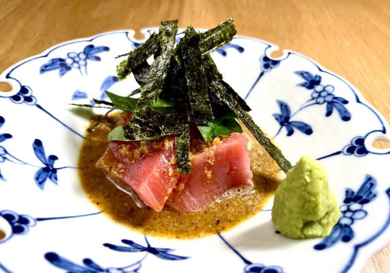 しらいし酒飯魚胡麻醤油和え