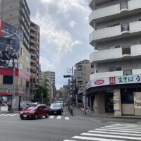 平尾北ウエストからの通り