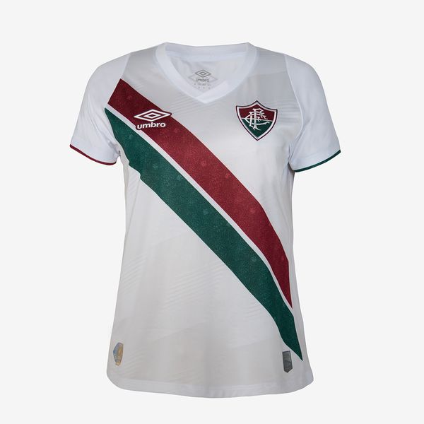 Camisa Feminina Umbro Fluminense Of.2 2024 Torcedora