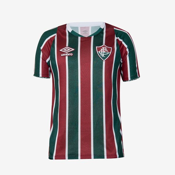 Camisa Masculina Umbro Fluminense Of.1 2024 Torcedor