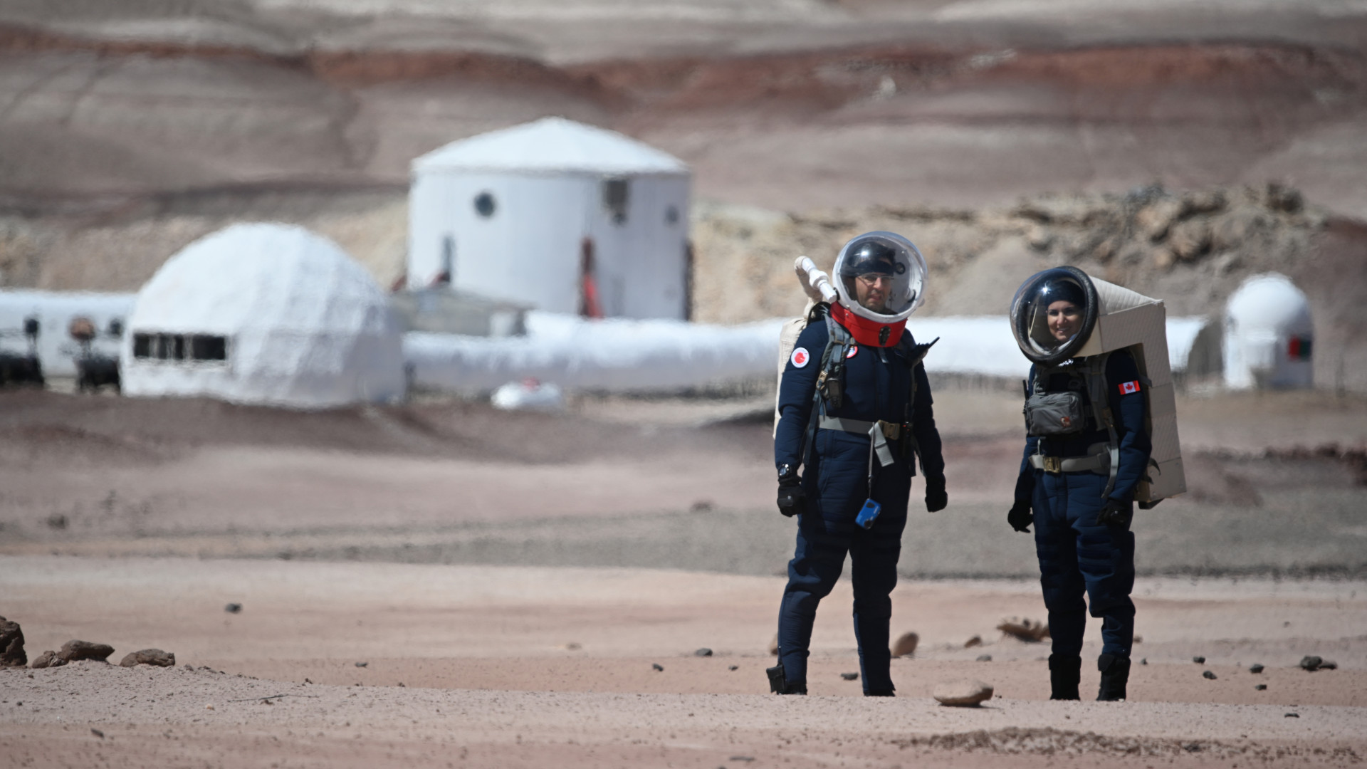 Amid an otherworldly landscape outside of Hanksville, Utah, sits the Mars Desert Research Station. Facilities like these are intended to mimic how people might fare on Mars or the Moon, or on long-term orbital stations.