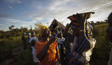 Local women fishing