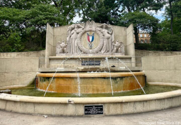 Penn Station Eagle Scout Fountain in Kansas City