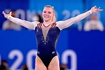 American gymnast Jade Carey rebounded to win gold 24 hours after taking a terrifying stumble at ...