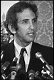 Daniel Ellsberg speaking at a press conference following the Supreme Court decision to allow ...