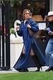 Jennifer Lopez Wore a Denim Dress With Two Waist-High Leg Slits | Flipboard