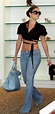 60+ Crop Top And Jeans Outfits Ideas | Jennifer lopez, J lo fashion, Jean outfits