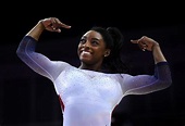 Simone Biles just made history at the gymnastics world championships with two signature moves