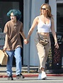 J.Lo Rocks A Crop Top & Holds Hands With Daughter Emme, 13, On Shopping Trip Photos - Big World Tale