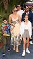 Jennifer Lopez with her twins Max and Emme in Florida in January 2020 | Celebrity kids fashion ...