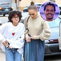 J.Lo s child Emme was spotted skipping father Marc Anthony s wedding to hang out with mother ...