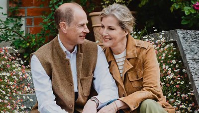 Prince Edward and Sophie Release Surprise Second Photo on 25th Wedding Anniversary