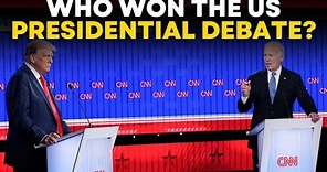 US Presidential Debate 2024 LIVE: Biden vs Trump Debate LIVE | Presidential Debate | US News LIVE