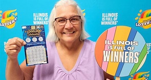 Mujer de un suburbio de Chicago se hace con suerte y gana 1 millón de dólares con raspadito