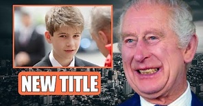 PRINCE JAMES!⛔ James Earl Of Wessex Finally ACCEPTS NEW TITLE From King Charles To Become A Prince