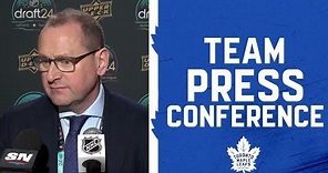 Maple Leafs Media Availability | NHL Draft | June 29, 2024