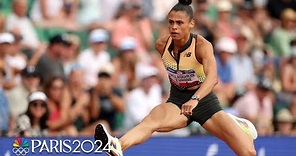 Sydney McLaughlin-Levrone flies to WORLD S BEST in 400m hurdle semifinal at U.S. Trials | NBC Sports