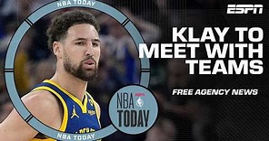 Klay Thompson will meet with the Mavericks, Lakers, Clippers & 76ers 🚨 | NBA Today