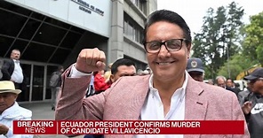 Ecuador Presidential Candidate Villavicencio Assassinated
