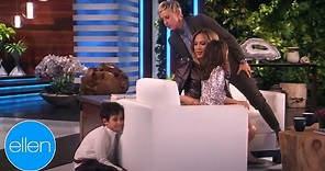 Jennifer Lopez s Kids Join Her Interview!