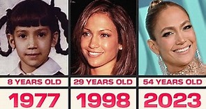 Evolution of Jennifer Lopez Age 0-54 (1969-2023)