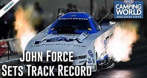 John Force sets both ends of Charlotte track record