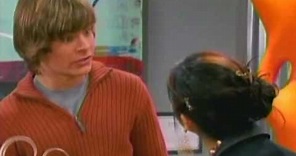 Zac Efron and Ashley kiss on suite life of Zack and Cody