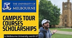 University of Melbourne Vlog | Melbourne University Campus Tour | Unimelb courses | Best University?