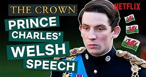 Prince Charles Welsh Speech | The Crown