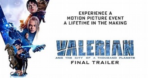 Valerian and the City of a Thousand Planets | Final Trailer | Own It Now