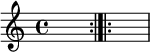 { \relative c'' { s1 \bar ":|.|:" s1 }  }