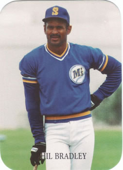 <span class="mw-page-title-main">Phil Bradley</span> American baseball player (born 1959)