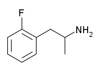 2-Fluoroamphetamine Chemical compound