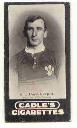 <span class="mw-page-title-main">Llewellyn Lloyd</span> Welsh rugby union player