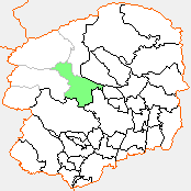 今市市の県内位置図