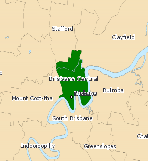 <span class="mw-page-title-main">Electoral district of Brisbane Central</span>