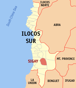 <span class="mw-page-title-main">Sigay</span> Municipality in Ilocos Sur, Philippines