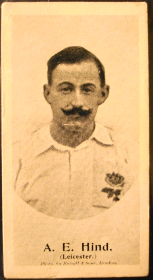 <span class="mw-page-title-main">Alfred Hind</span> English cricketer and England international rugby union player