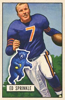 <span class="mw-page-title-main">Ed Sprinkle</span> American football player (1923–2014)