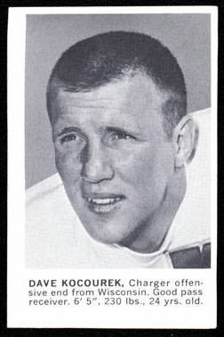 <span class="mw-page-title-main">Dave Kocourek</span> American football player and announcer (1937–2013)