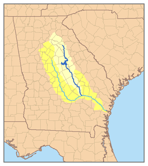 <span class="mw-page-title-main">Oconee River</span> River in the state of Georgia, U.S.