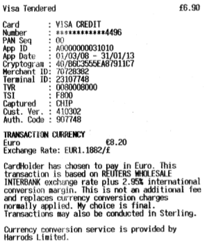 <span class="mw-page-title-main">Dynamic currency conversion</span> Foreign exchange process