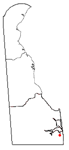 Location of Ocean View, Delaware