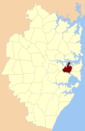 <span class="mw-page-title-main">Parish of Petersham</span> Cadastral in New South Wales, Australia