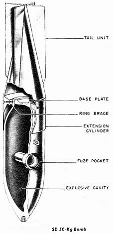 <span class="mw-page-title-main">SD 50 (bomb)</span> Fragmentation bomb