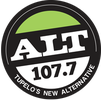 former logo under previous alternative rock format