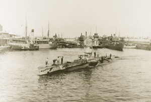 HMS <i>E19</i> British submarine in service during WWI